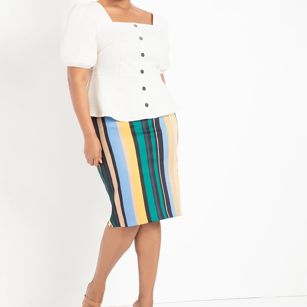 Eloquii Neoprene Pencil Skirt size 14